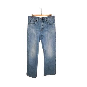 Bullhead Men’s Jeans Hammonds‎ Loose Fit Light Wash Cotton Skater Y2K W32 L30